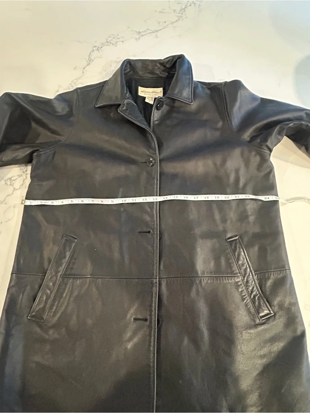 Vintage Eddie Bauer Leather Jacket Men’s Tall XL